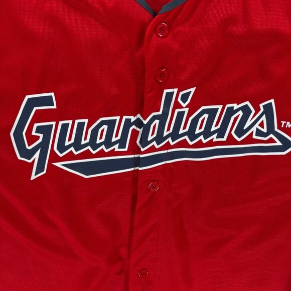 Cleveland Guardians Shane Bieber 24 Men XL Baseball Jersey MLB Team Fan NWOT - Picture 3 of 8